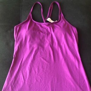 Fabletics fuschia workout tank